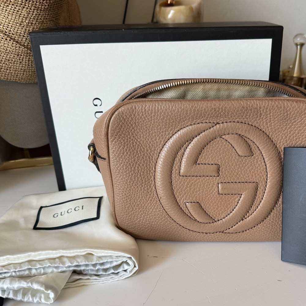 Gucci Soho disco bag in beige